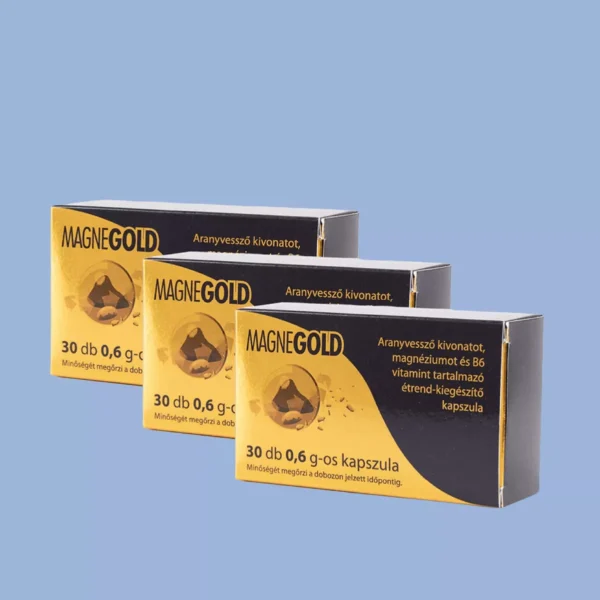Magnegold® - étrendkiegészítő tabletta a vesék védelmében - 3 darabos kiszerelés - Uropatika Magnegold® - étrendkiegészítő tabletta a vesék védelmében - 3 darabos kiszerelés
